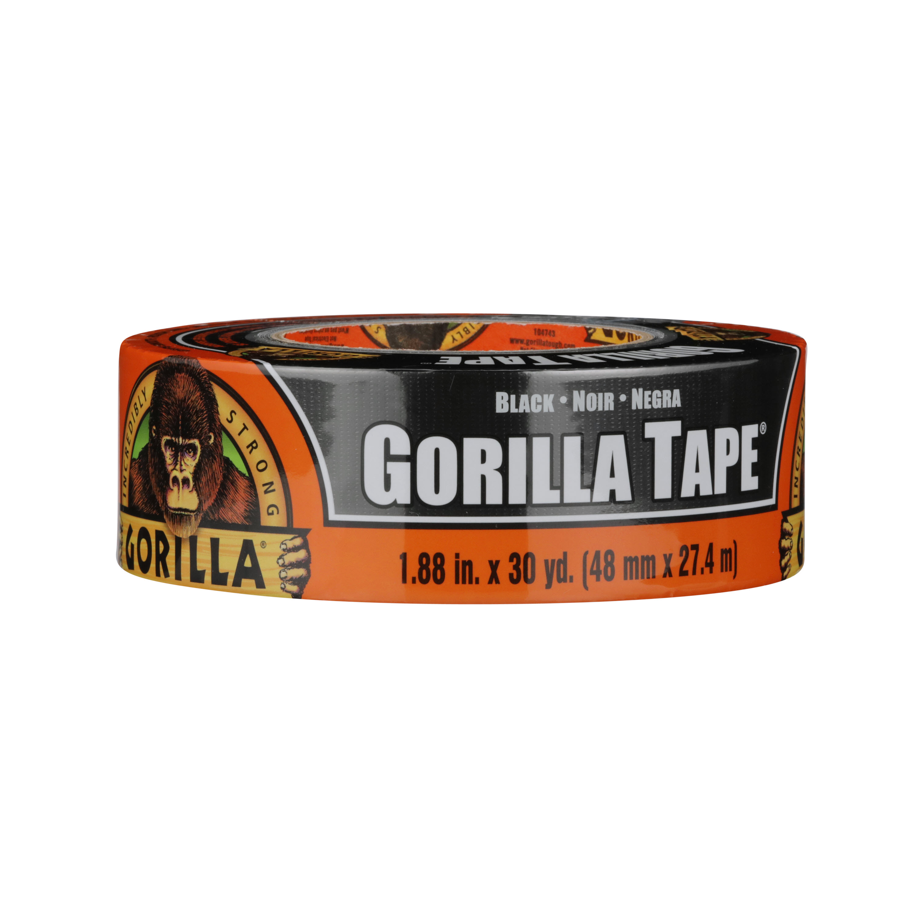 Ruban adhésif noir GORILLA® 48 mm x 27,4 m