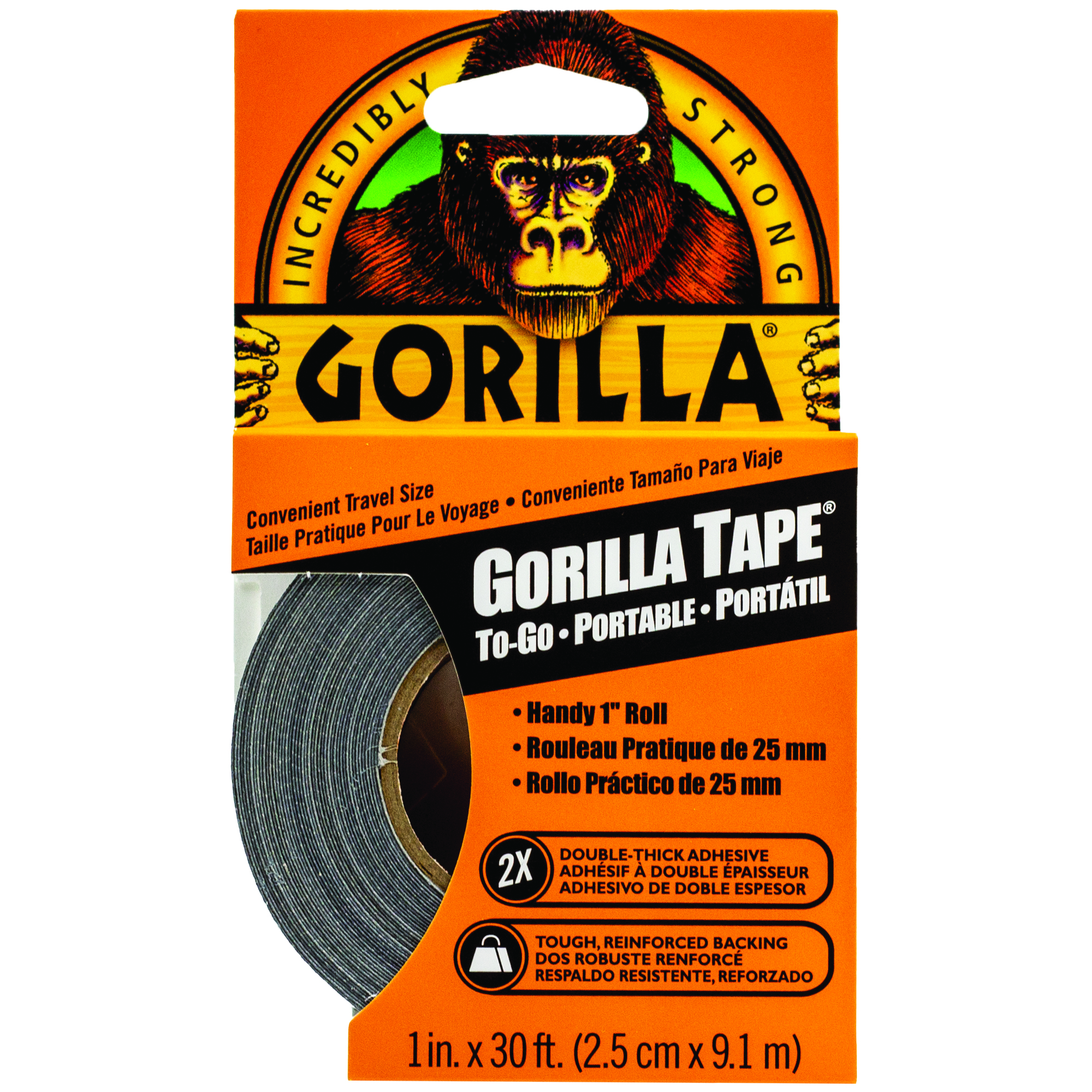 GORILLA TAPE TO GO 30FT 12PC DISP EN/FR/SP