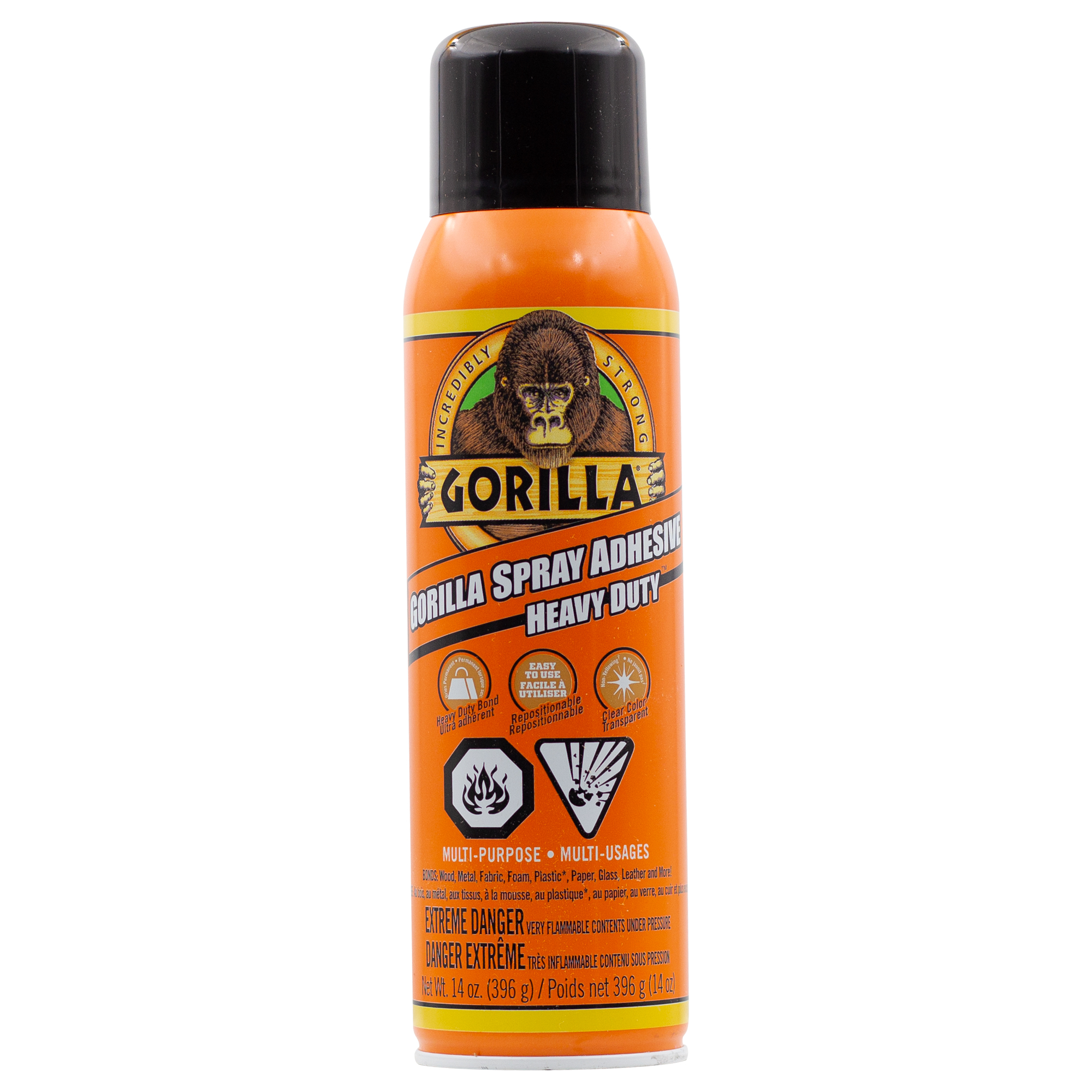GORILLA SPRAY ADHESIVE 14OZ 6PC DISP EN/FR