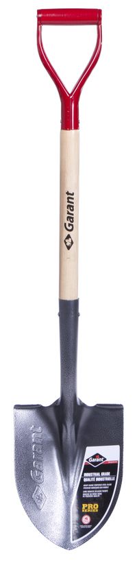 PRO Series Round Point Shovel - D-Handle