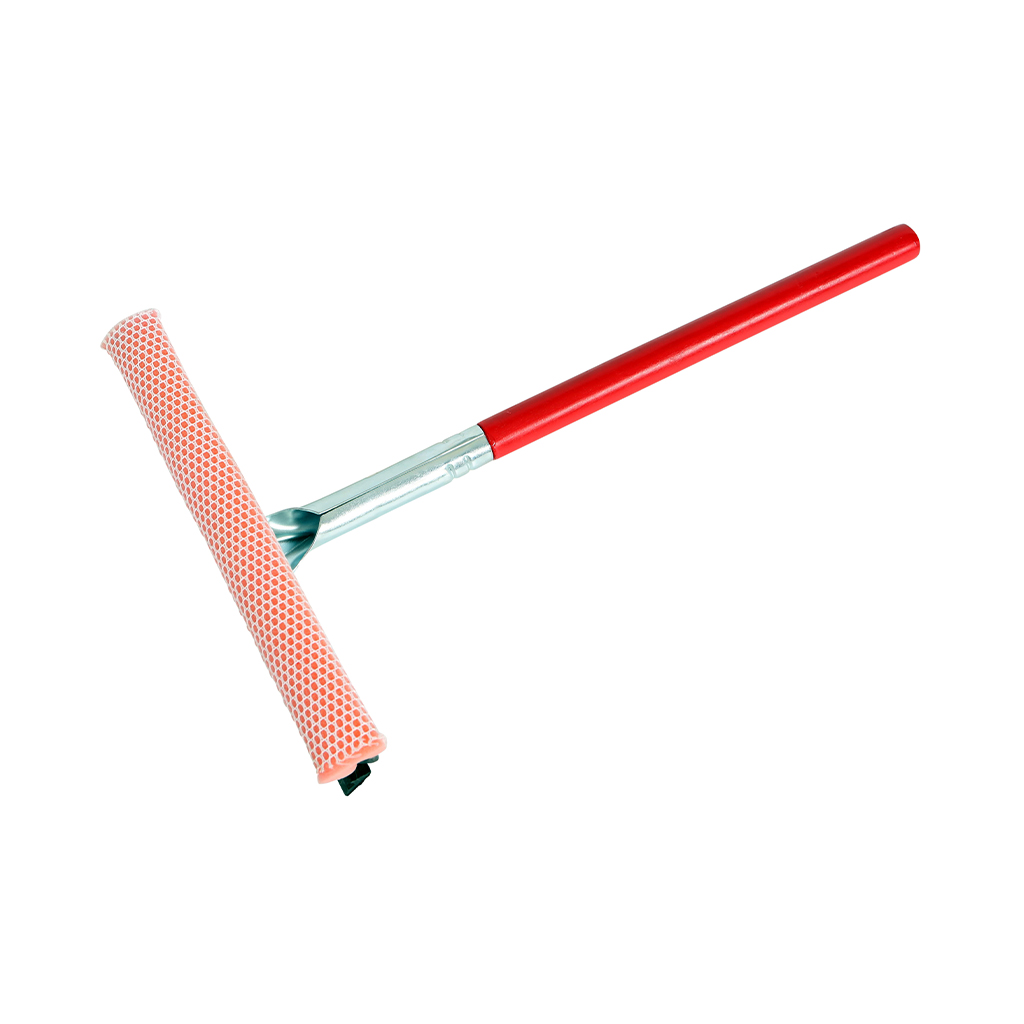 10" Wide Auto Winshield Squeegee 22" Long Handle