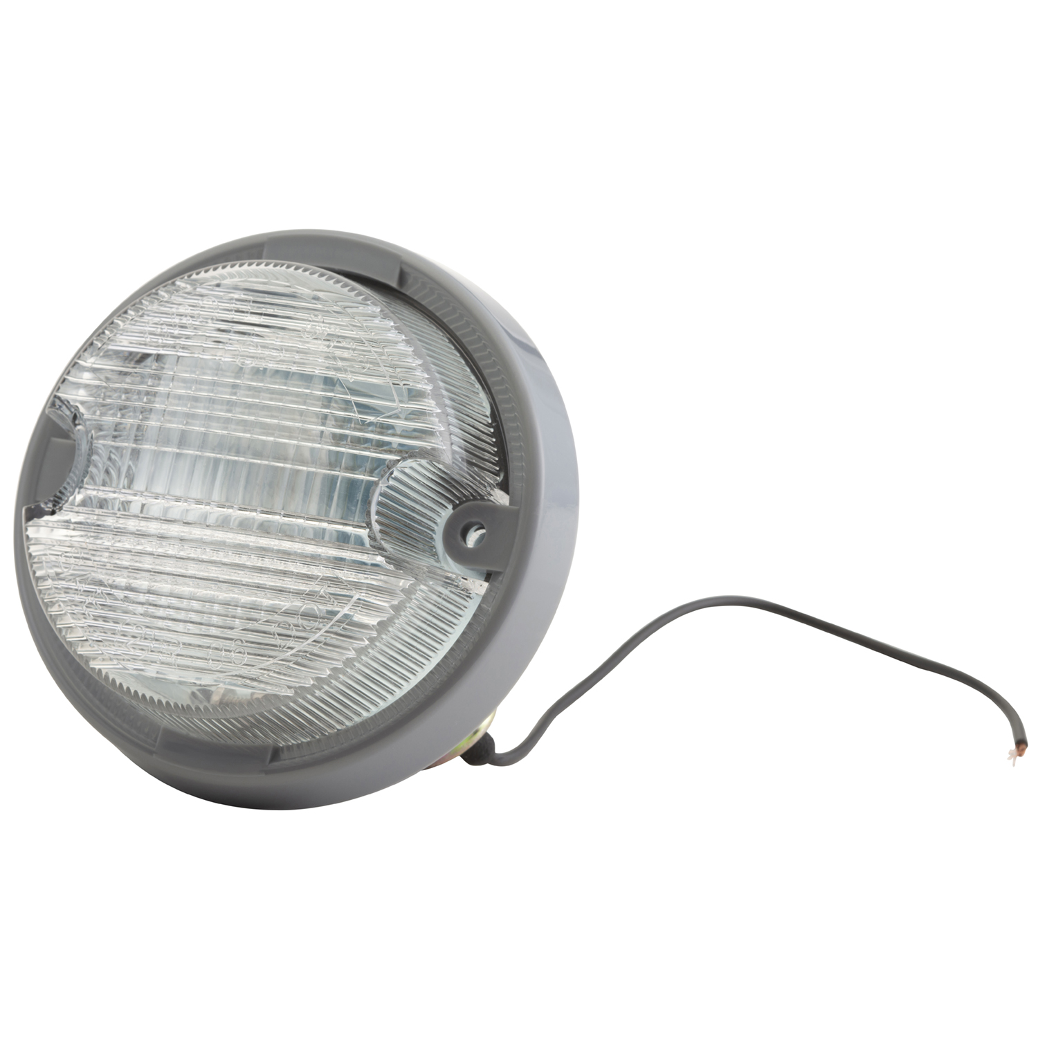 Lampe de secours, cadre gris, style OE