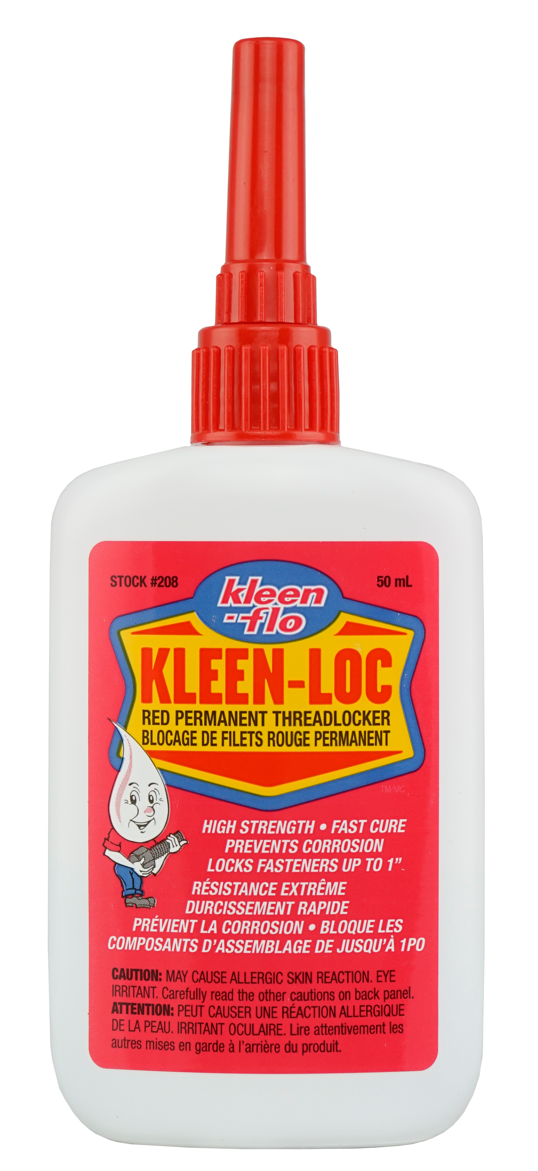 KLEEN-LOC PERMANENT RED