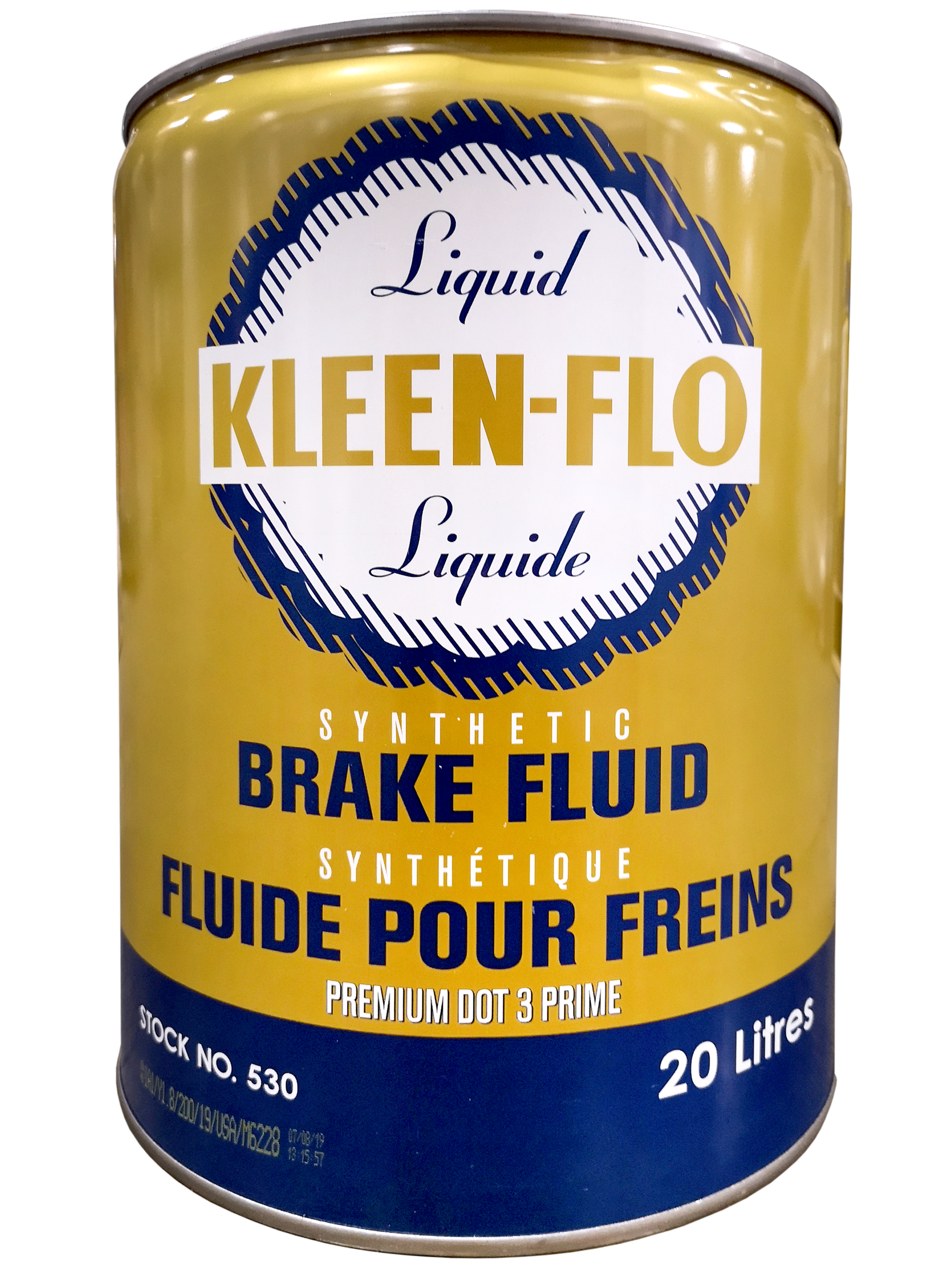 Liquide de frein DOT 3 - 20 L