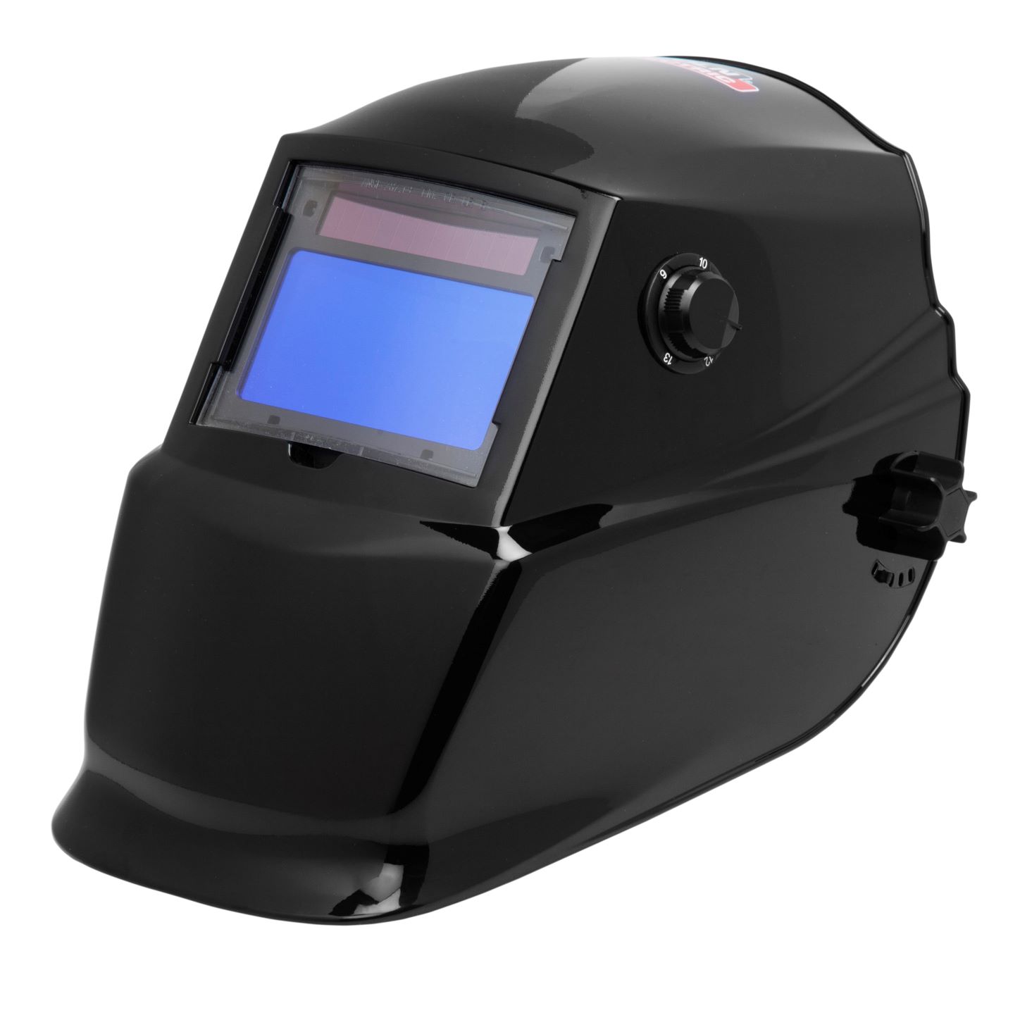 Casque noir brillant à assombrissement automatique Shades 9-13
