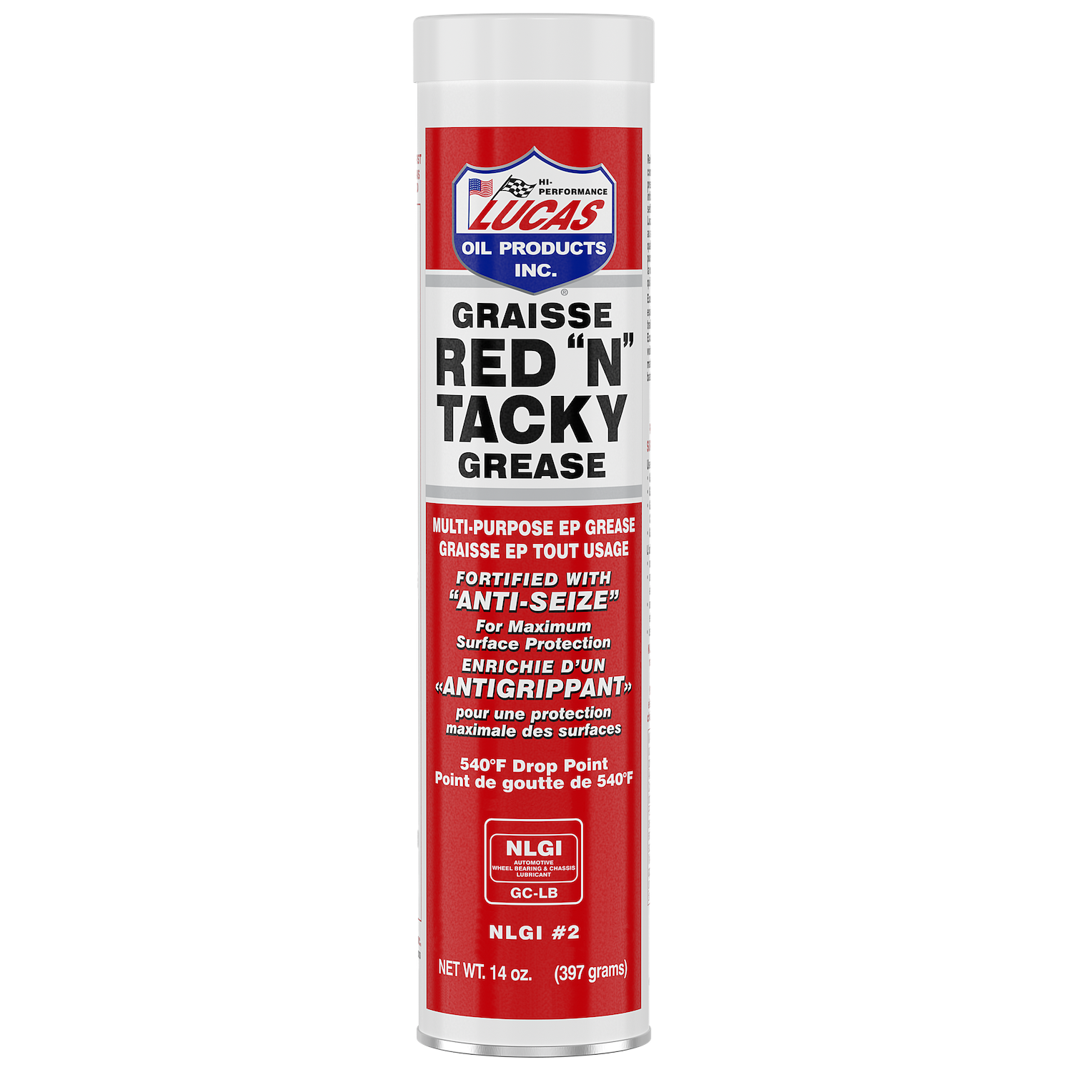 Red "N" Tacky® Grease - 397 g Cartridge