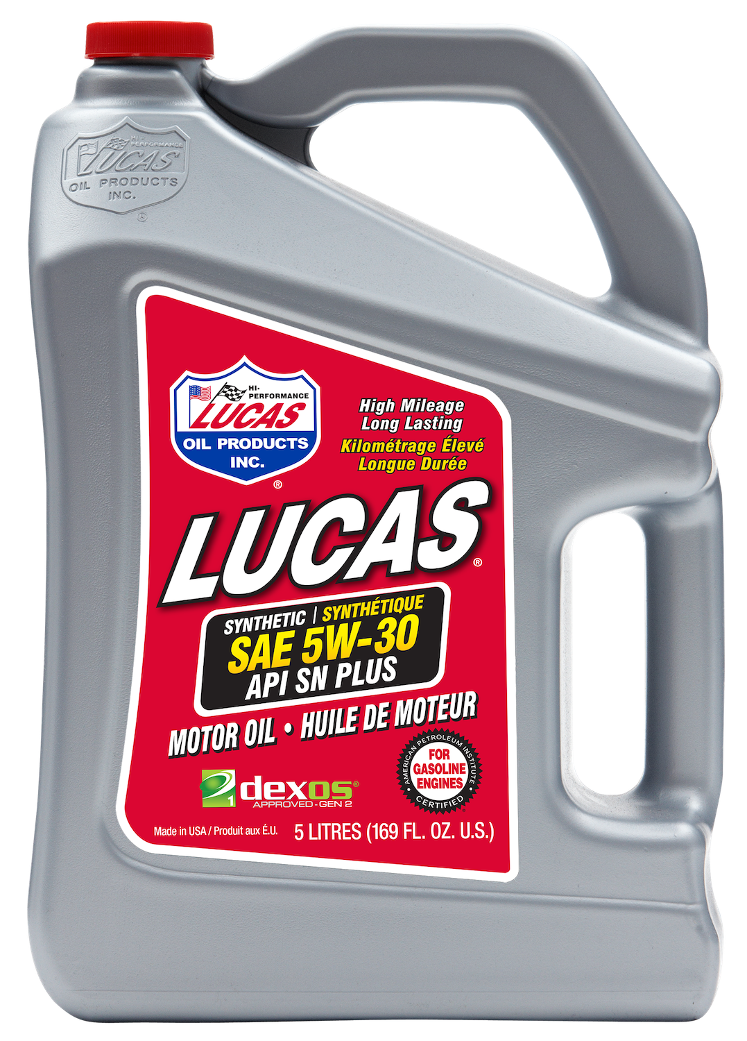 Synthetic SAE 5W30 API SN Plus/Dexos Motor Oil - 5 L