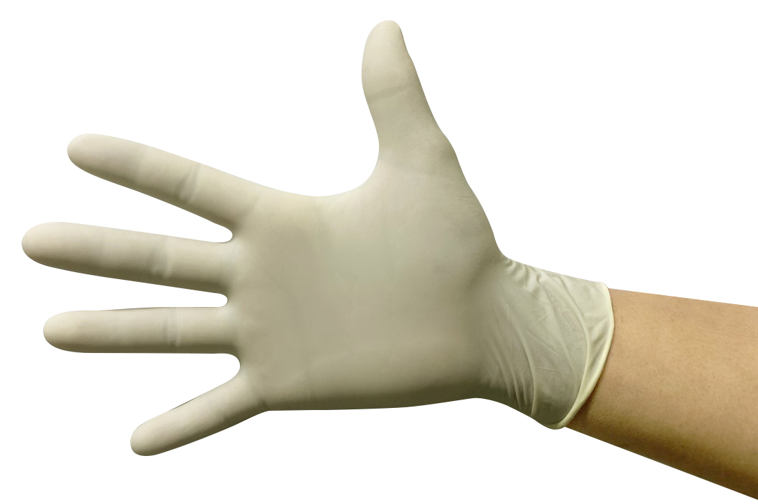 8 Mil High-Quality Latex Gloves 100/Box - Large