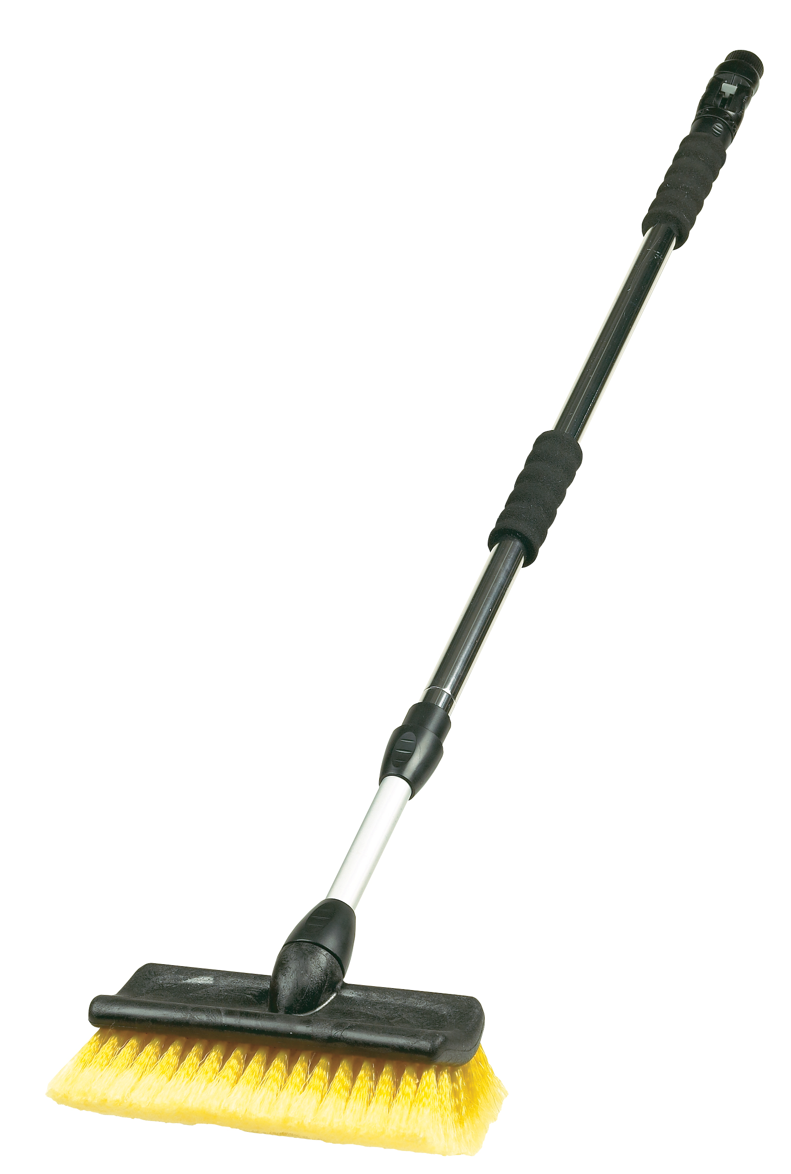 BROSSE DE LAVAGE TÉLESCOPIQUE DE 68 POUCES AVEC TÊTE DE 10 POUCES