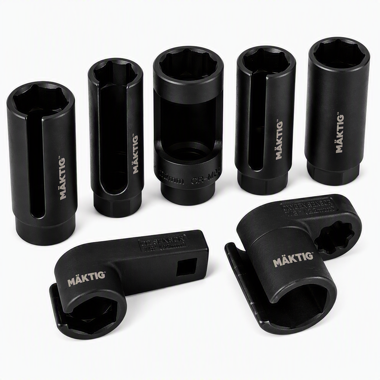 7-Piece Automotive Sensor Socket Set