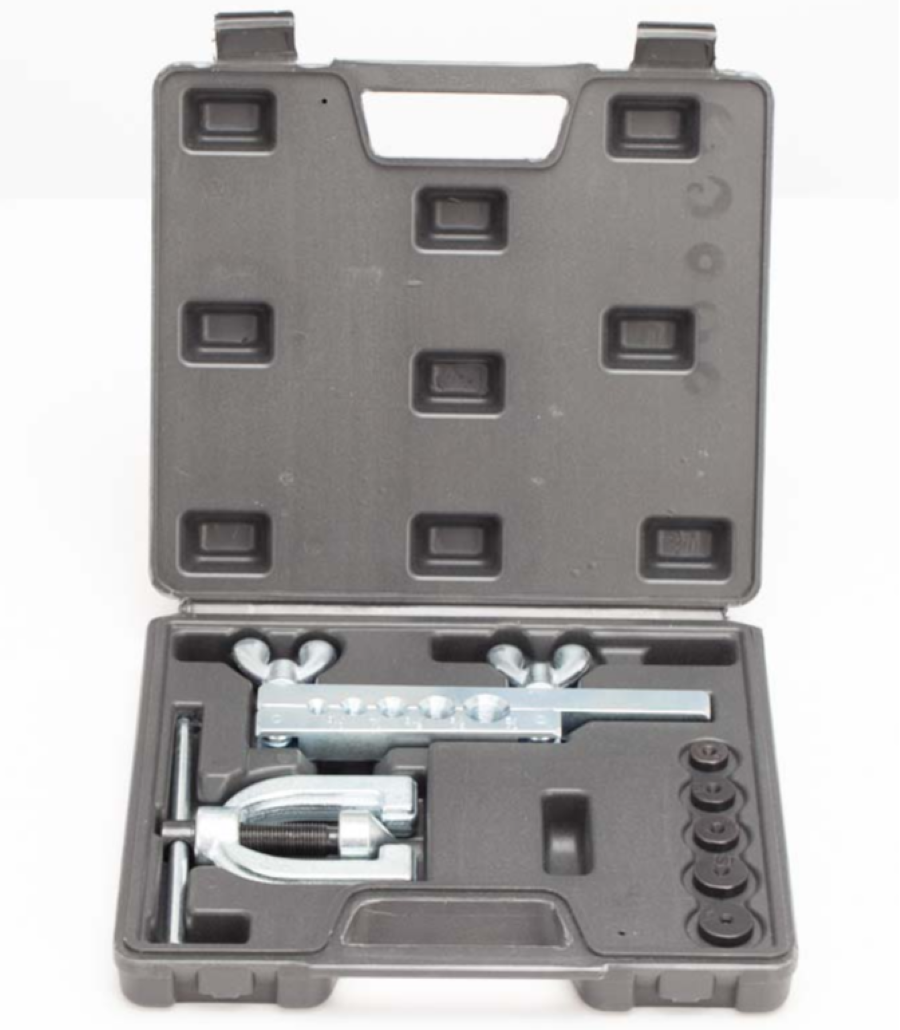 Double Flaring Tool Kit with 5 Adapters
