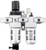 Filter-Regulator Combination & Lubricator, 1/4"