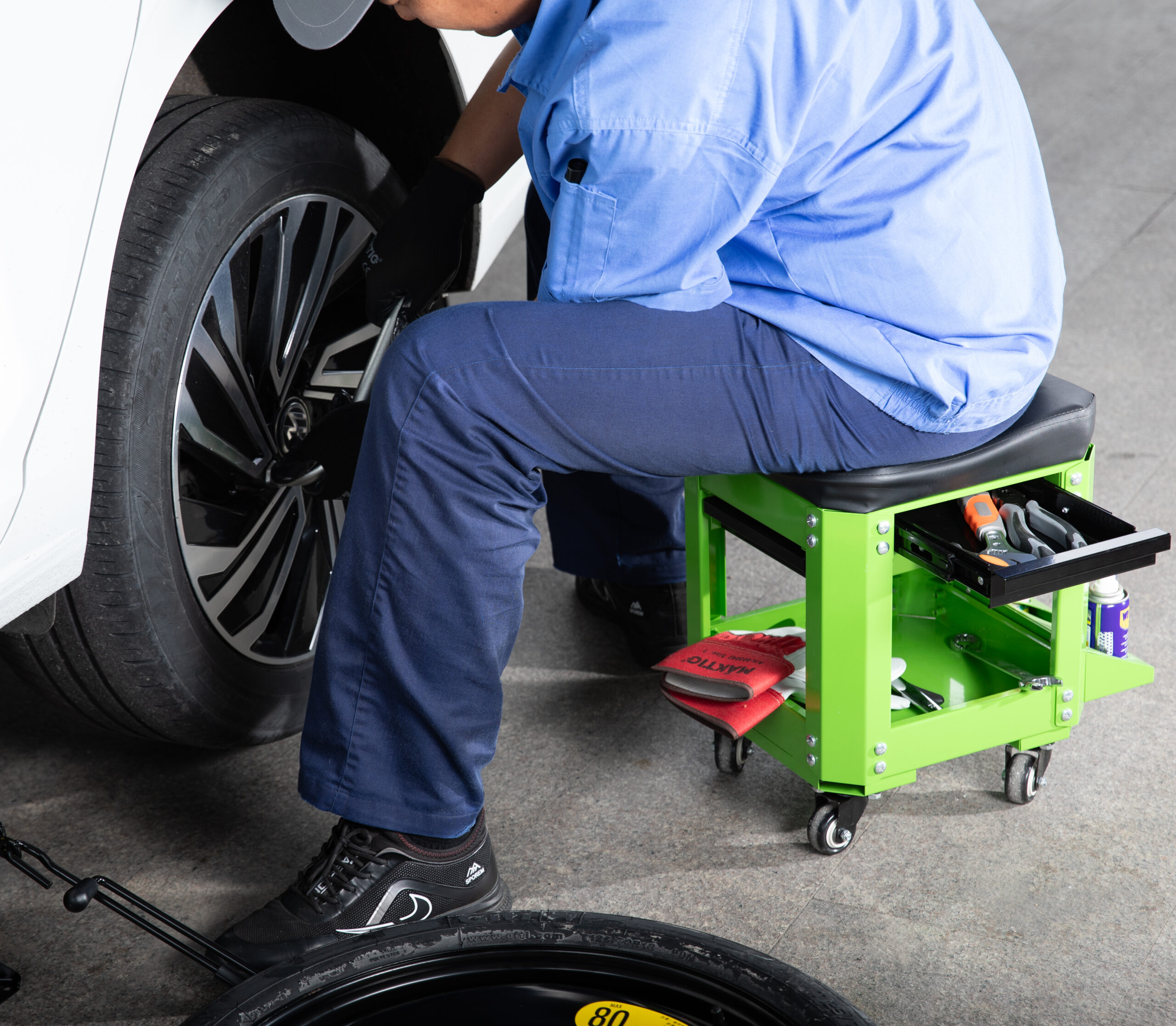 Workshop Rolling Creeper Seat