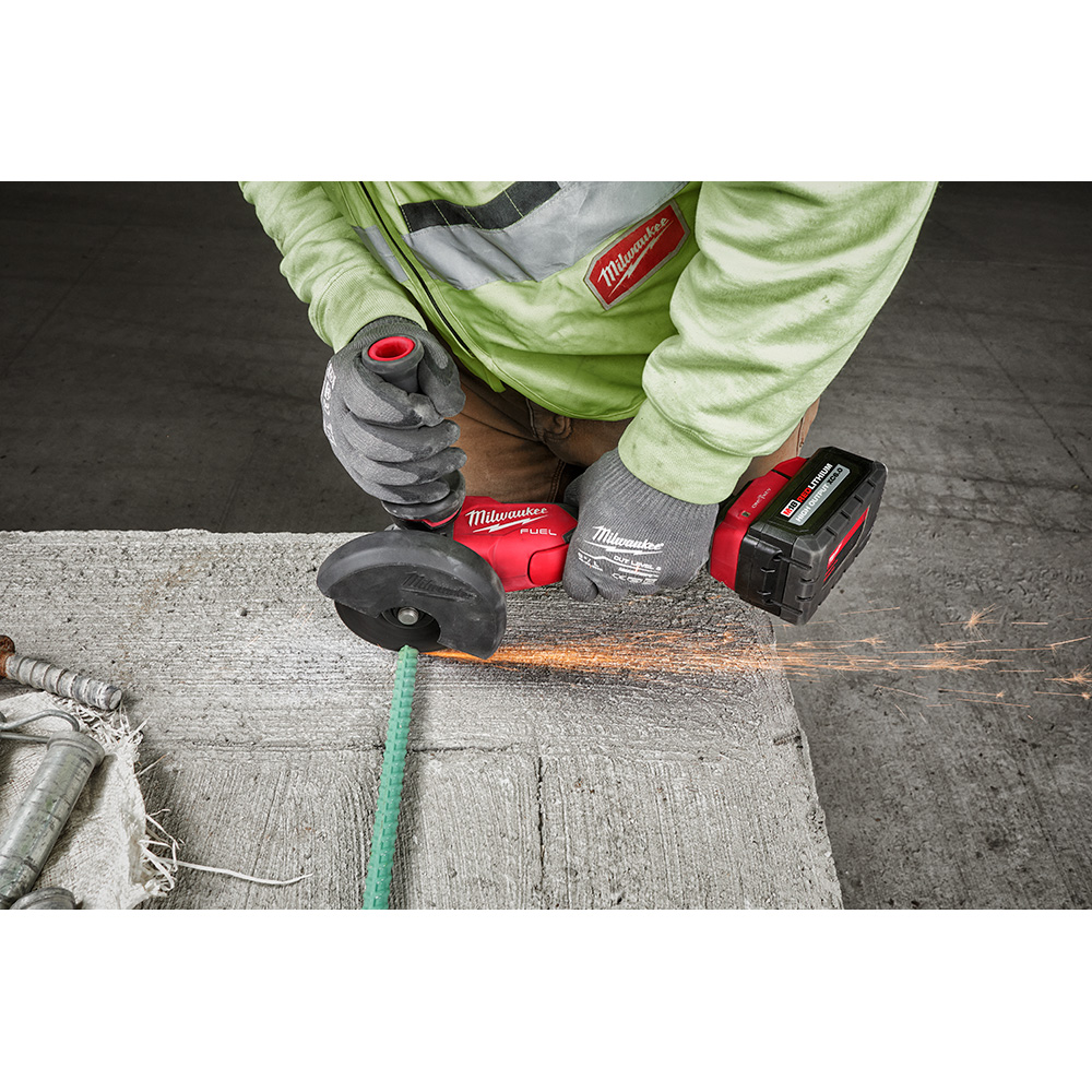 M18 FUEL™ 4-1/2" / 5" Braking Grinder with ONE-KEY™ Paddle Switch, No Lock - Bare Tool