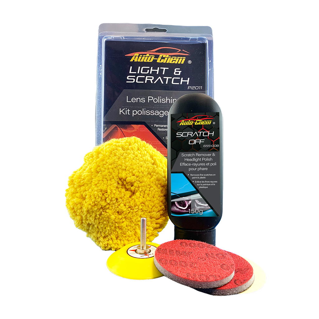 LIGHT & SCRATCH Lens Polishing Kit