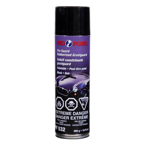 Pro Guard Rubberized Gravlguard - 560 g Black