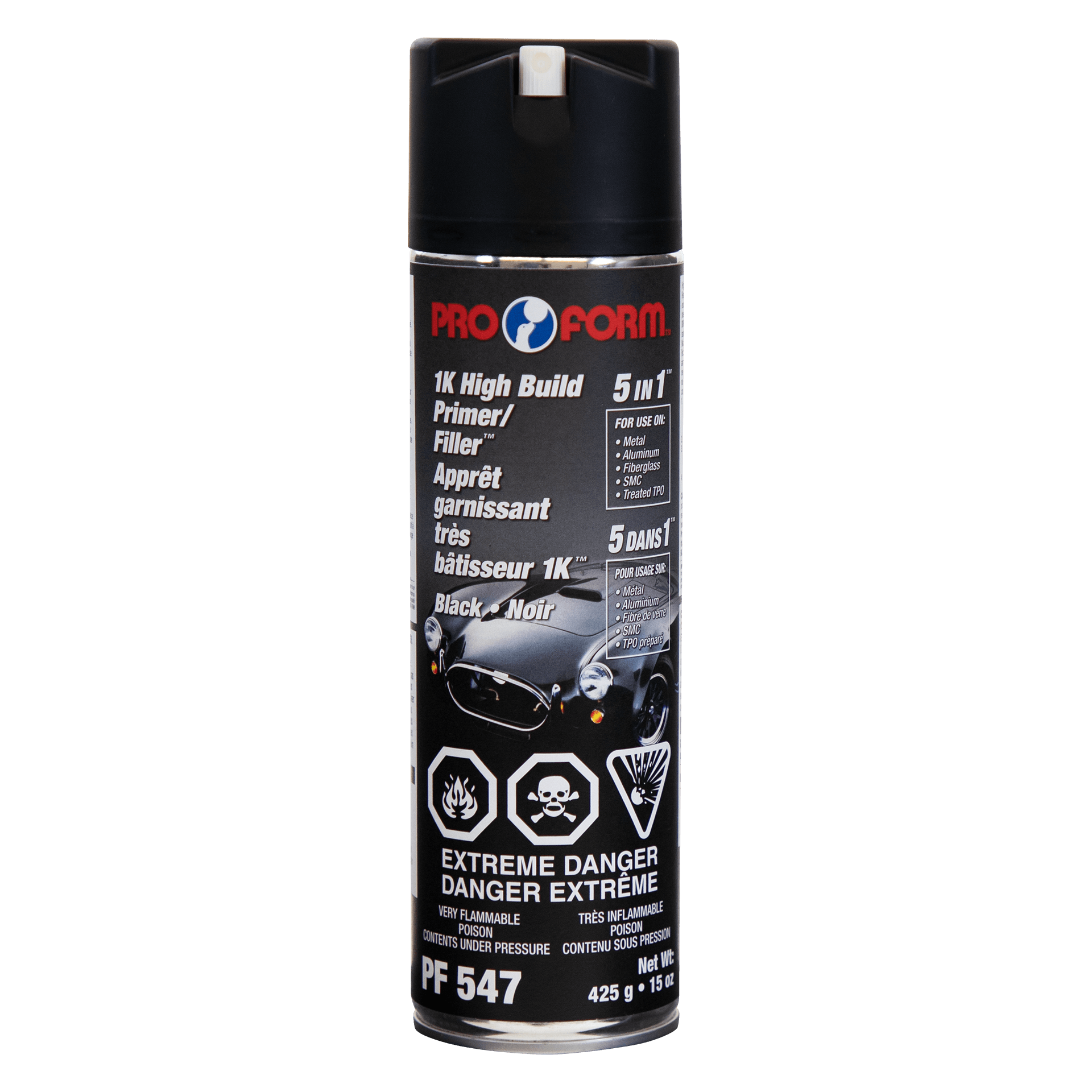 1K High Build Primer / Filler™ 5 IN 1™ - 425 g Black