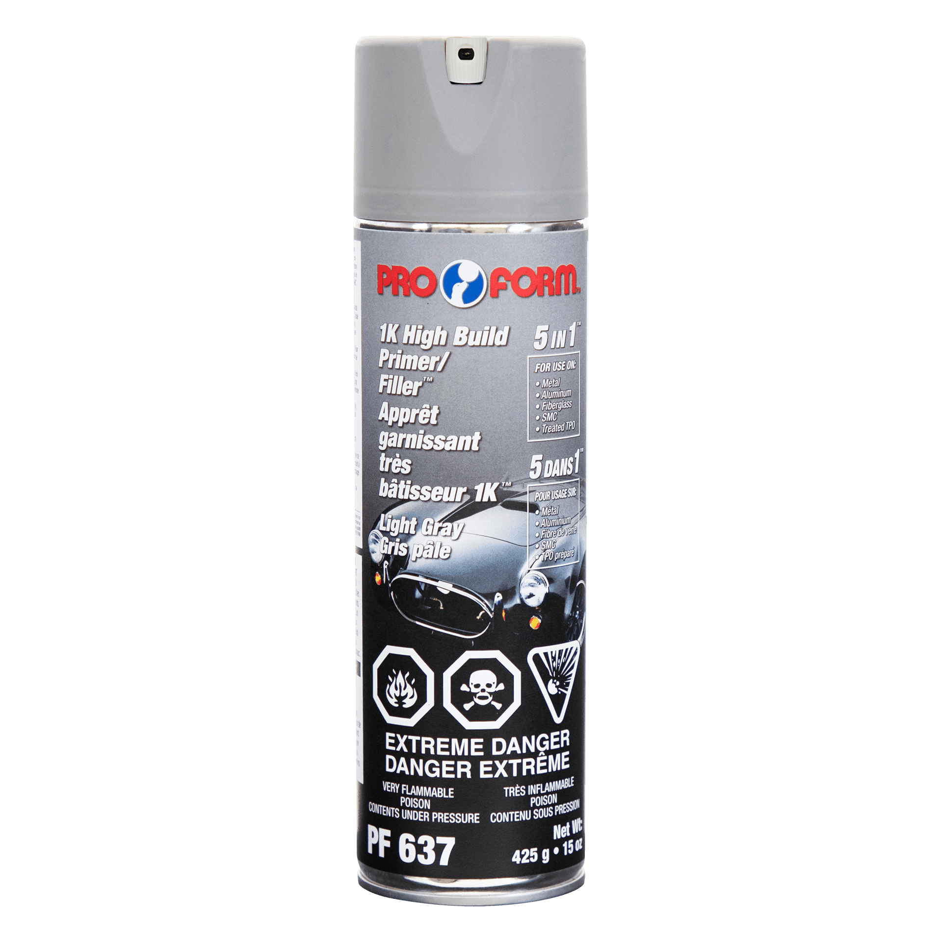 1K High Build Primer / Filler™ 5 IN 1™ - 425 g Ligth Grey