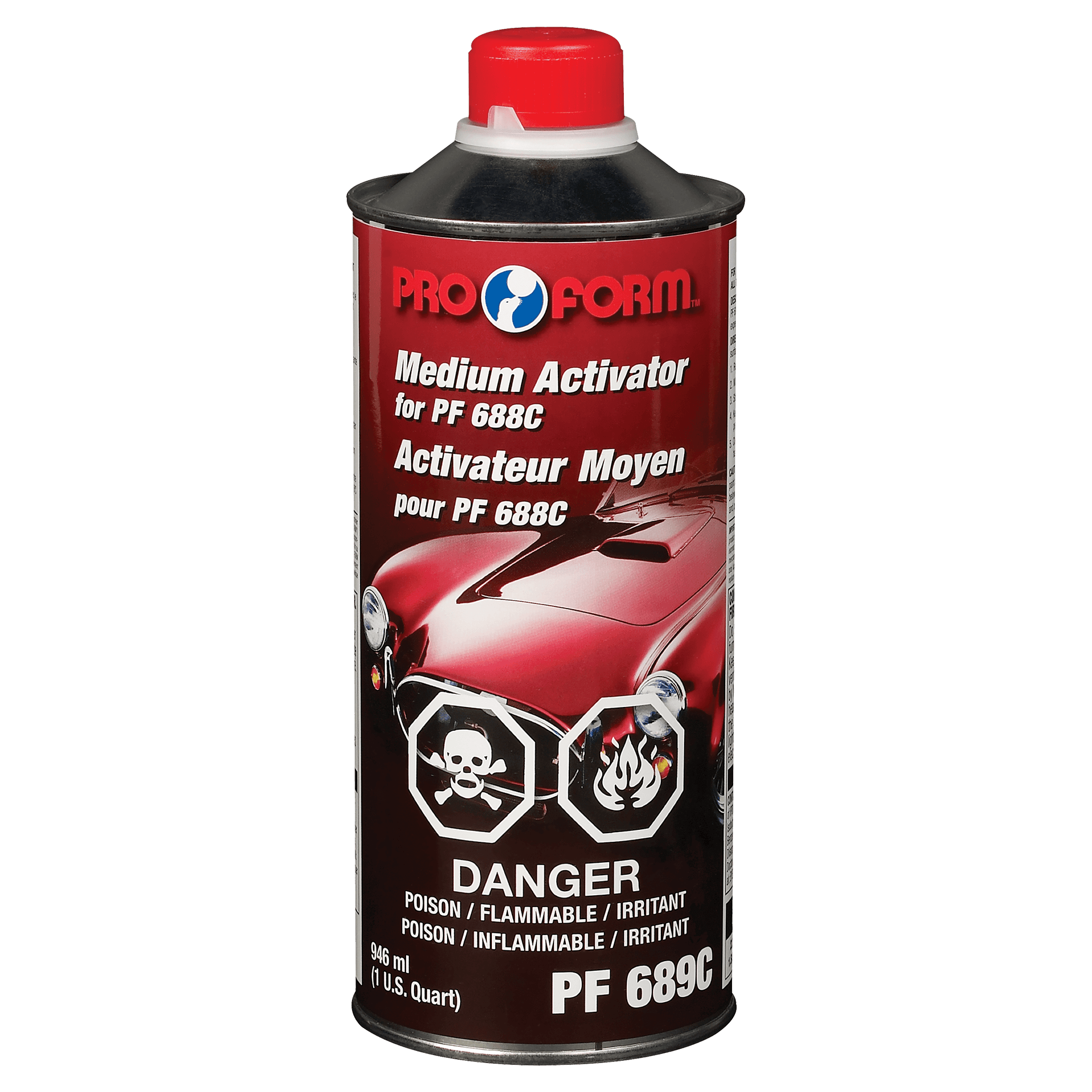 Clearcoat 4:1 Medium Activator for PF 688C - 946 ml