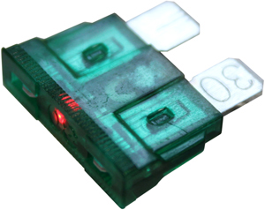 Fusible à lame standard 30 A avec LED