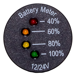 12V To 24V Dc LED Indicator Digital Voltmeter