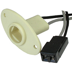 Lampe de plaque d'immatriculation à 2 fils