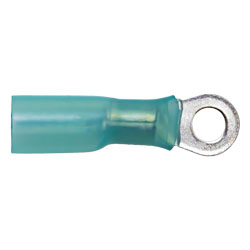 16-14 AWG #8 Heat Shrink Ring Connectors