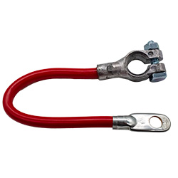 Câble de batterie Red Top Post, 4 AWG, 10 po