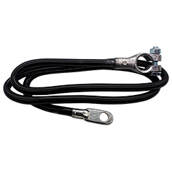 4 AWG 43" Black Top Post Battery Cable