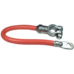 1 AWG 48" Black Top Post Battery Cable