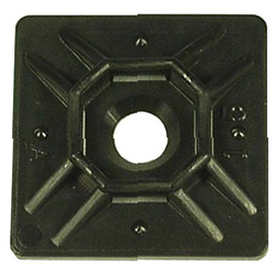 Rubber Adhesive #6 Mounting Pads For Cable Tie