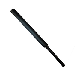 Tube thermorétractable noir 3:1 à double paroi de 1 po de diamètre intérieur