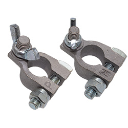Lead Plated Brass Marine Battery Terminals - Pair