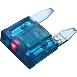 15A Min Blade Fuse with LED