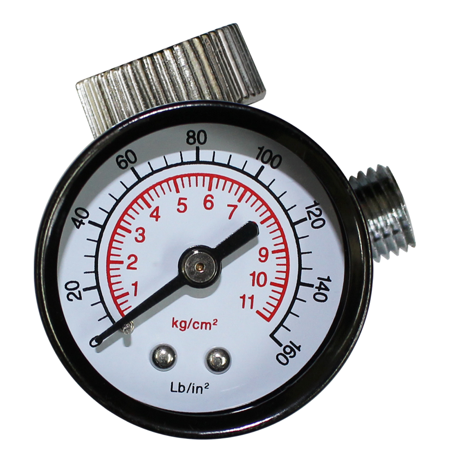 RÉGULATEUR D'AIR AVEC MANOMÈTRE 160PSI/ 1/4" NPT.