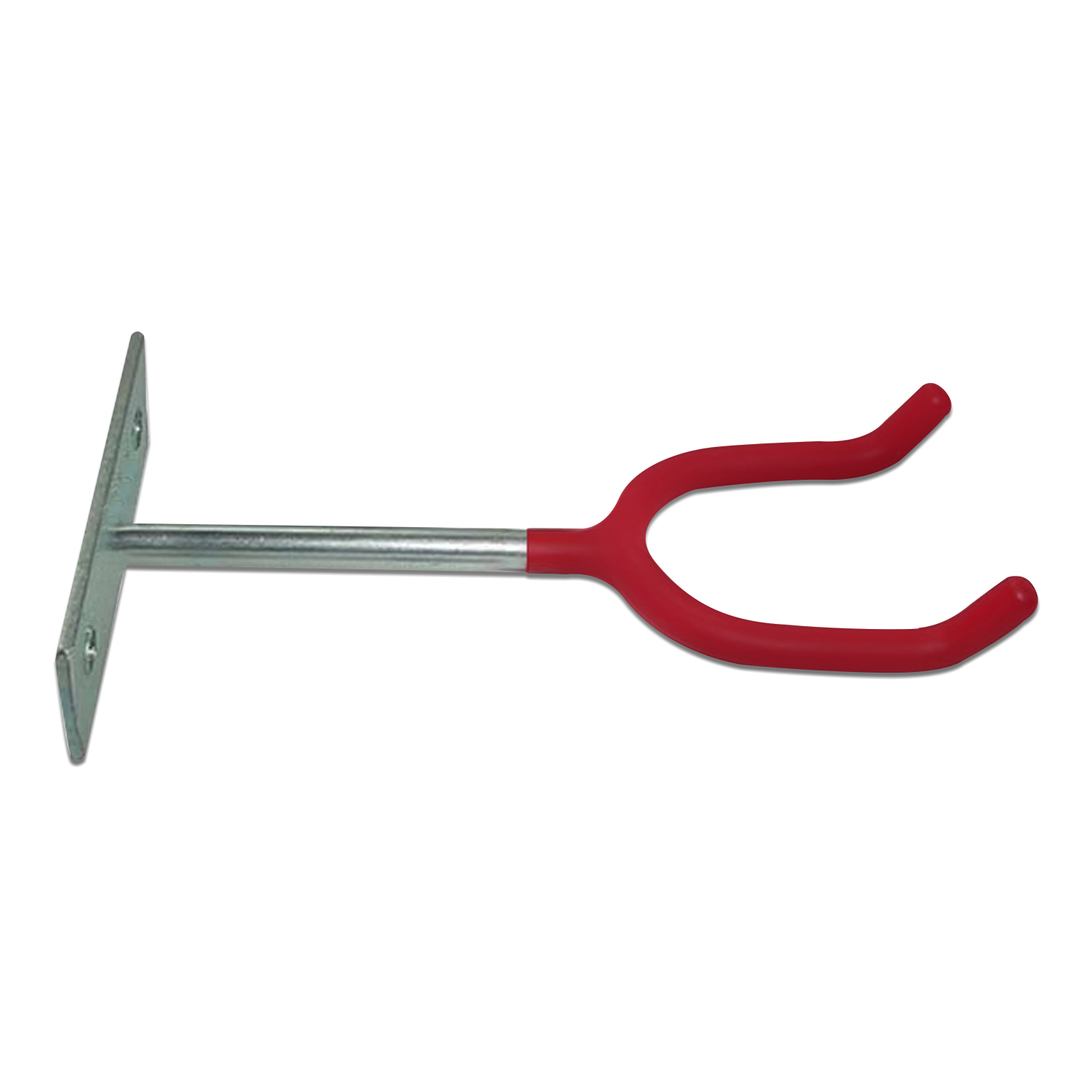 WALL MOUNT PLASTIC COATED GRAVITY GUN HOLDER