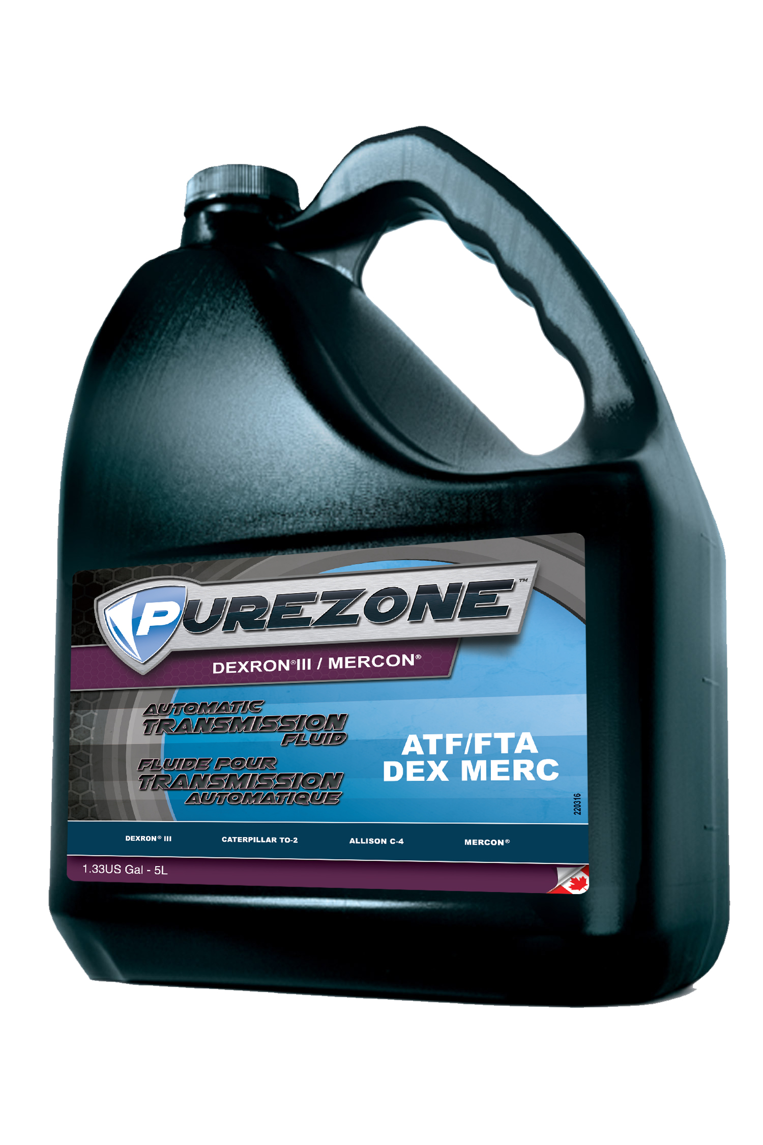 Liquide pour transmission automatique DEXRON® III/MERÇON® - 5 L