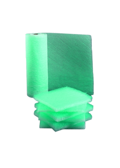 Fiberglass Arrestor Roll |  30x300x2-1/2 | Glass Green Dry