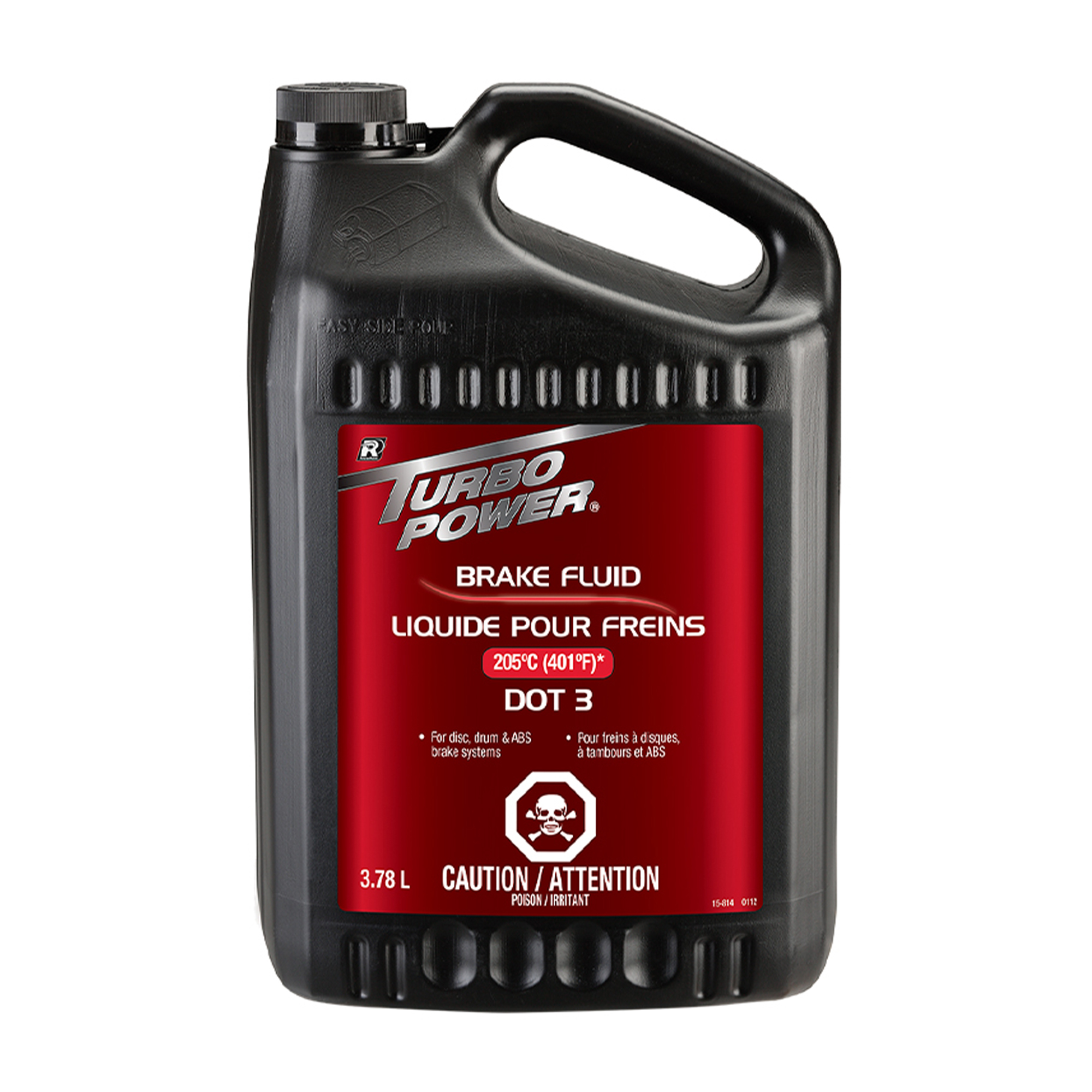 Turbo Power® Brake Fluid DOT 3 - 3.78 L
