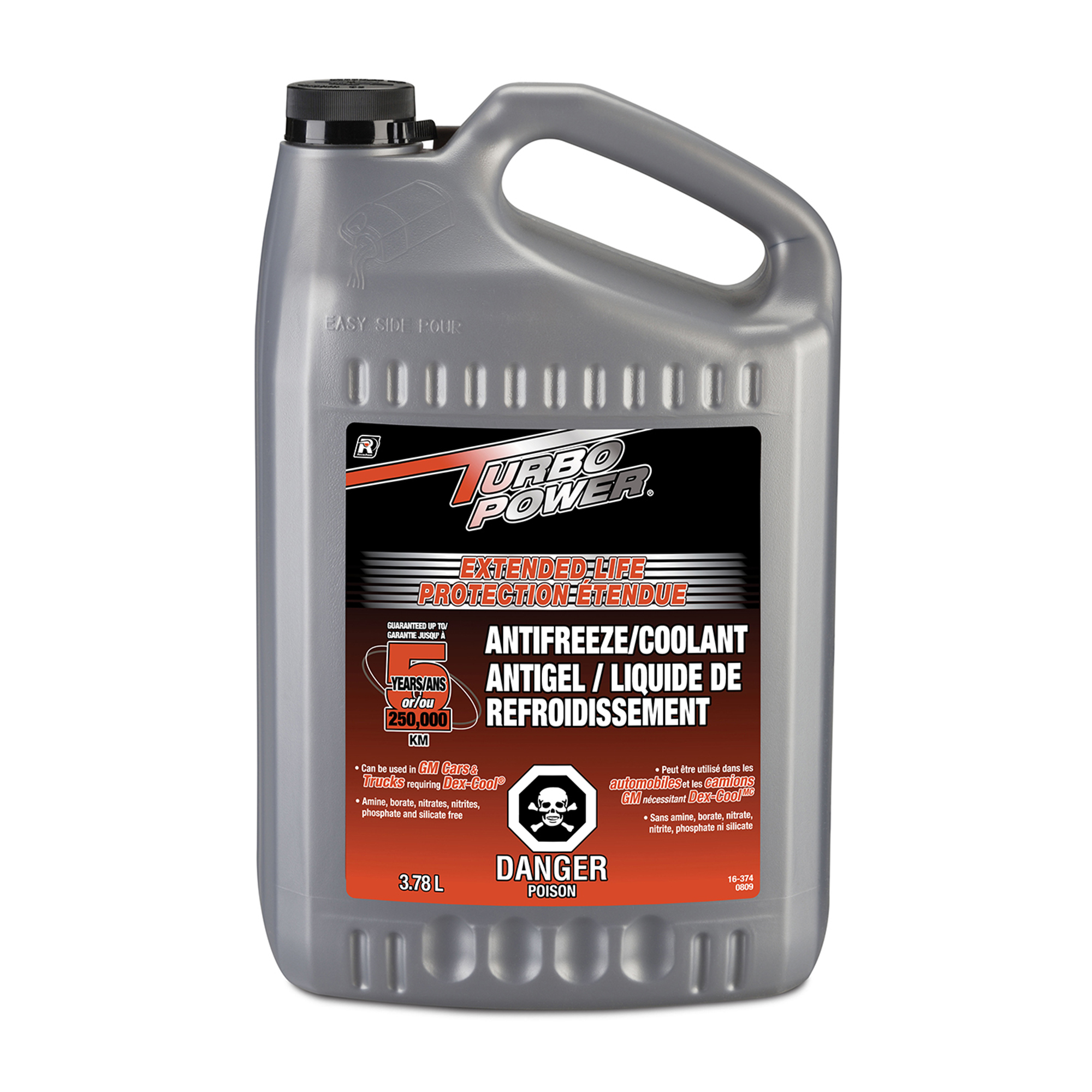 Turbo Power - Concentrate Antifreeze/Coolant, Extended Life, 3.78 L