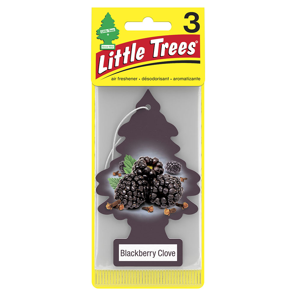 Little Trees® Air Freshener Blackberry Clove 3-Pack