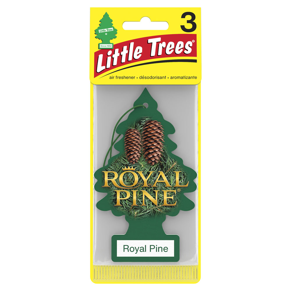 Little Trees® Air Freshener Royal Pine 3-Pack