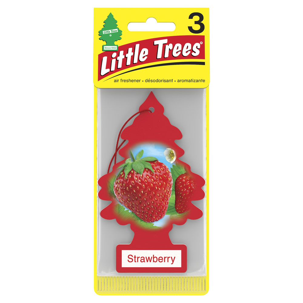 Little Trees® Air Freshener Strawberry 3-Pack