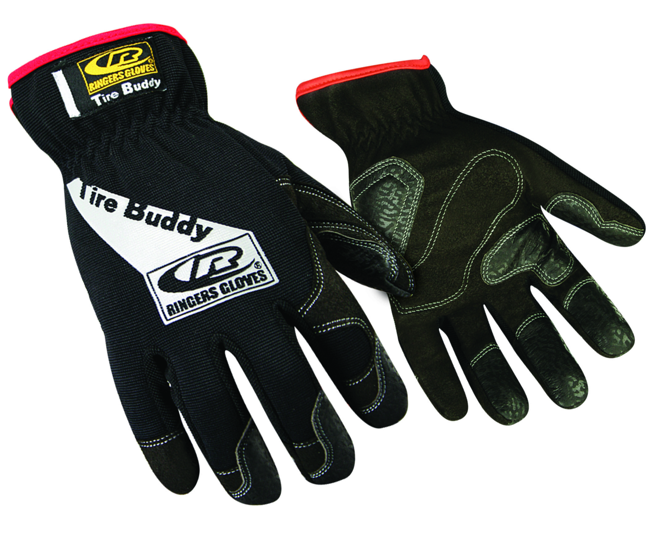 RINGERS® R-103 Padded palm automotive glove with slip-on cuff. Size 10 (L)