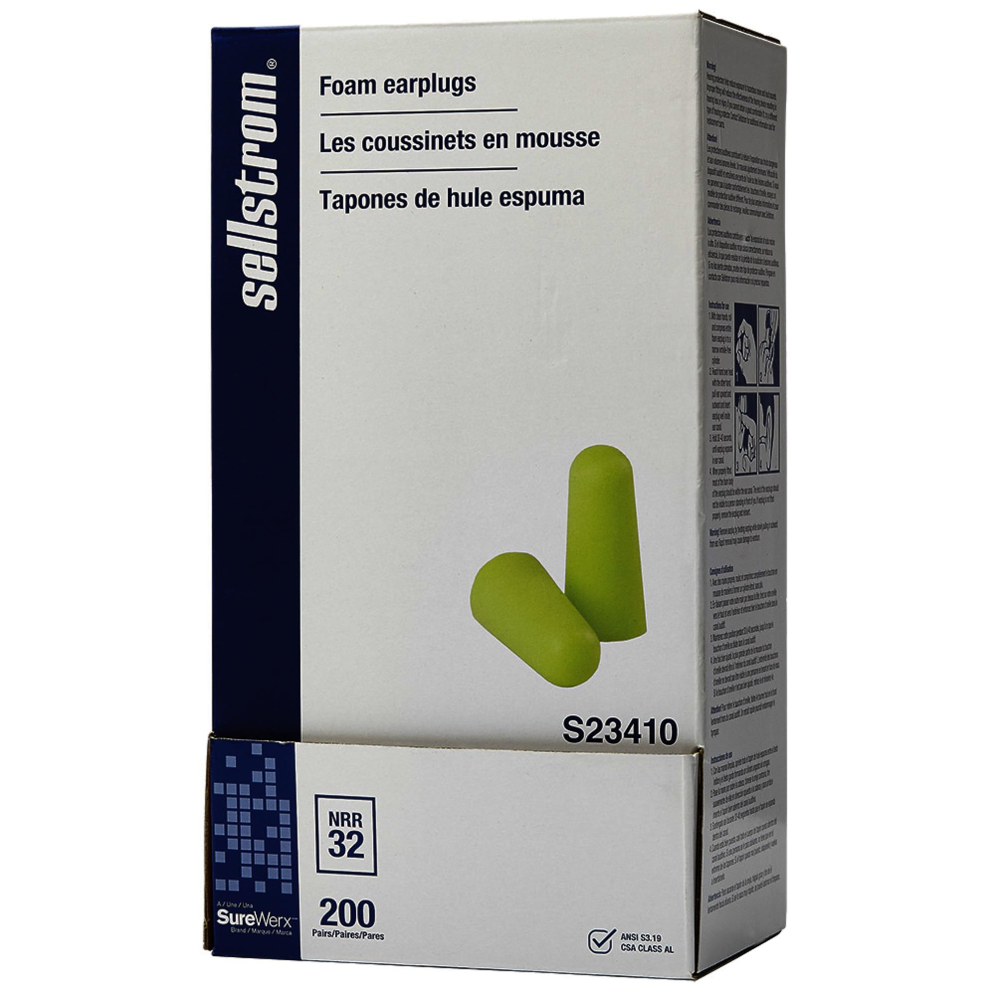Disposable Ear Plugs - Bullet Shape