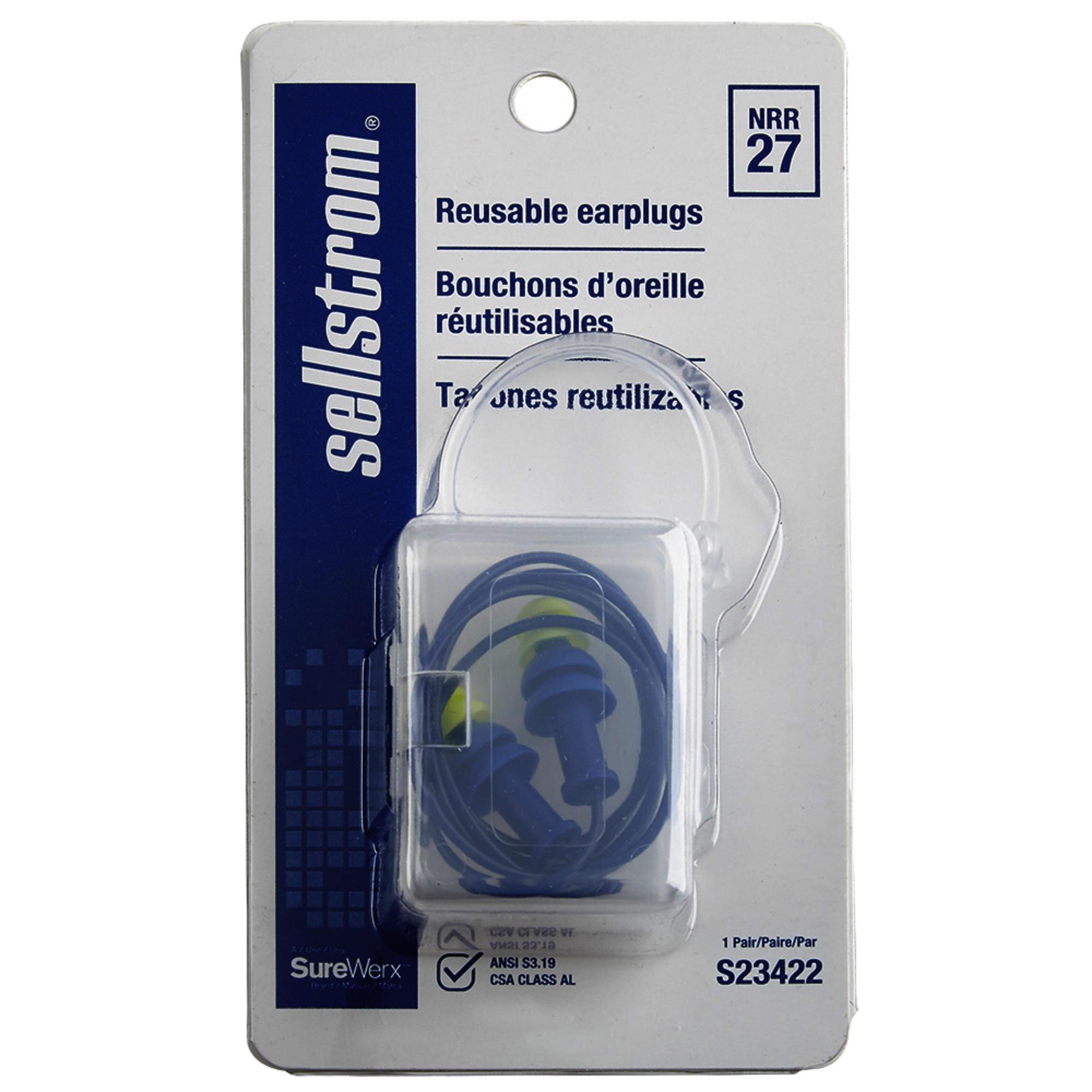 Reusable Ear Plugs - Tapered