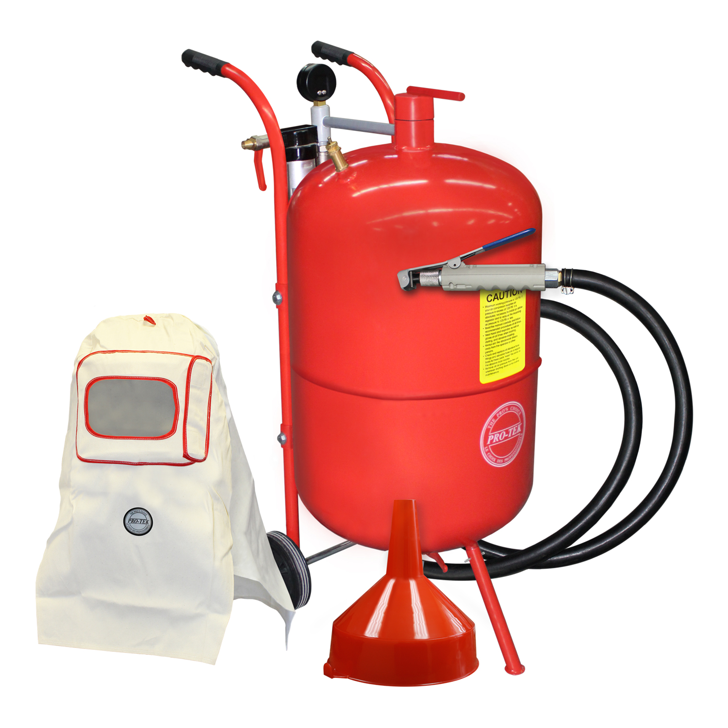 10 GALLON SANDBLAST KIT