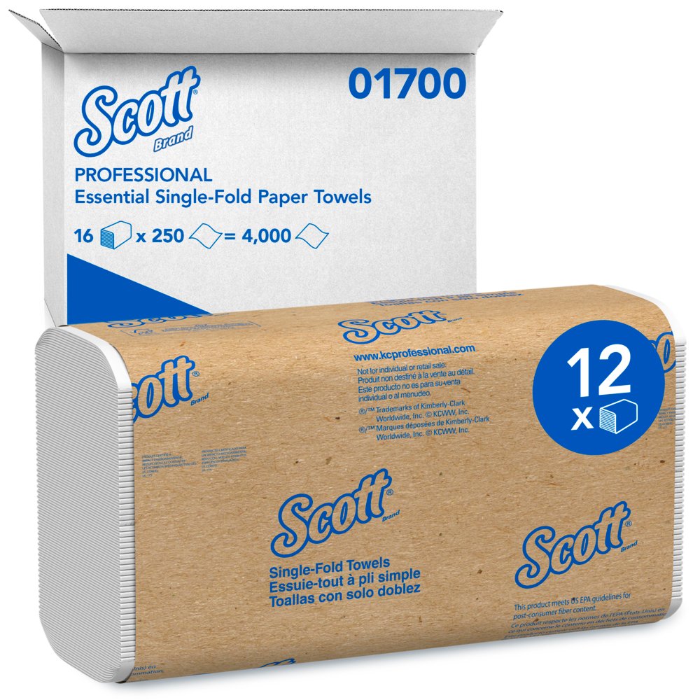 Essuie-tout Scott® Essential à pli unique