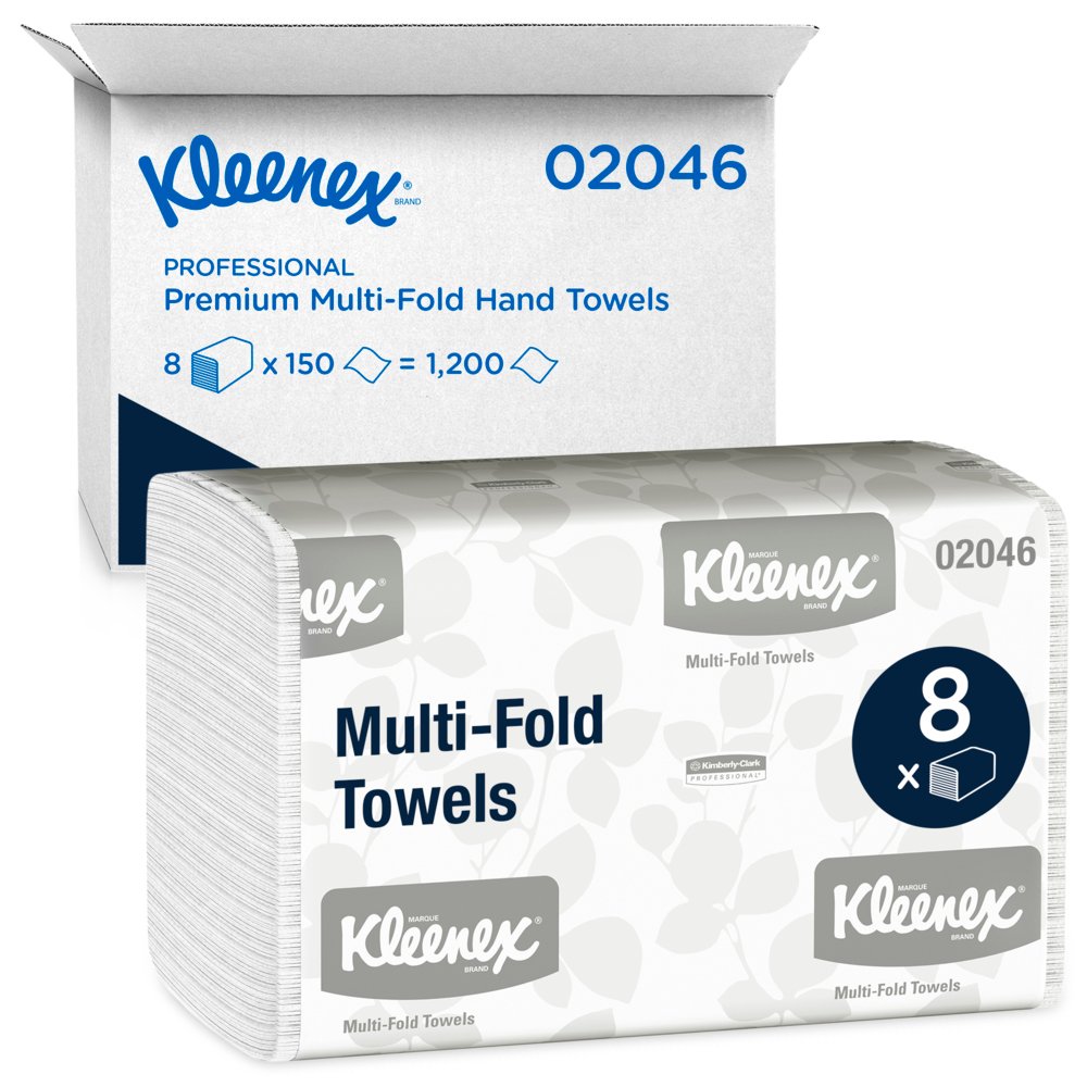Kleenex® Multifold Paper Towels