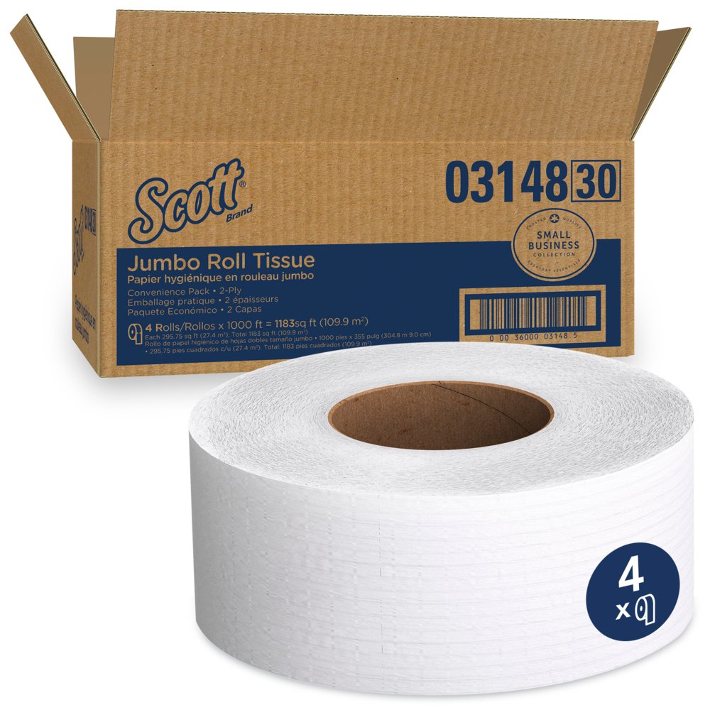 Scott® Essential Jumbo Roll JR. Commercial Toilet Paper